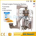 MultiHead Weigh Filling Packaging Machine for food packing equipment for Granules